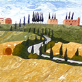 Arte Decorativa di Fiordelisi Simone: Images, Tuscan Panorama